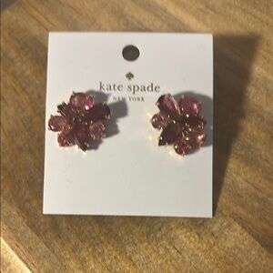 Kate Spade Berry Cluster Gemstone Earrings